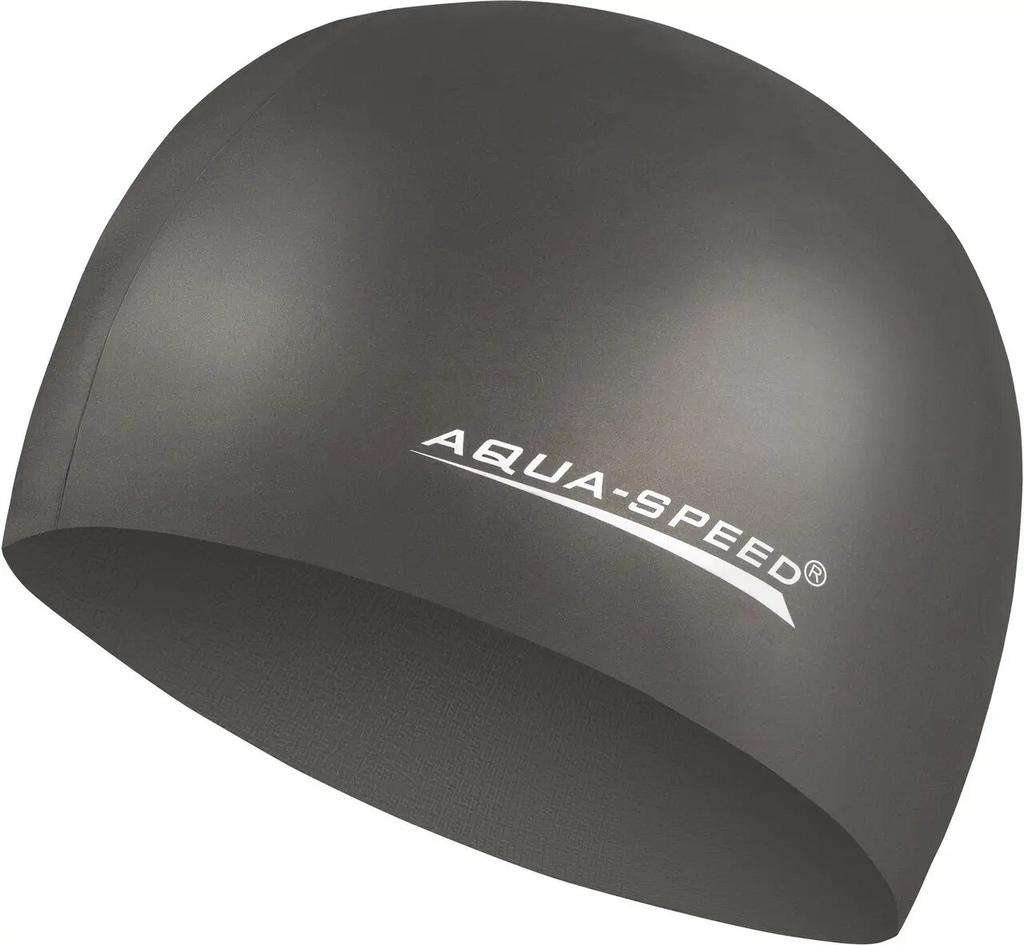 Шапка для плавання Aqua Speed ​​MEGA 100-07 чорний УНІ OSFM (Оригінал)