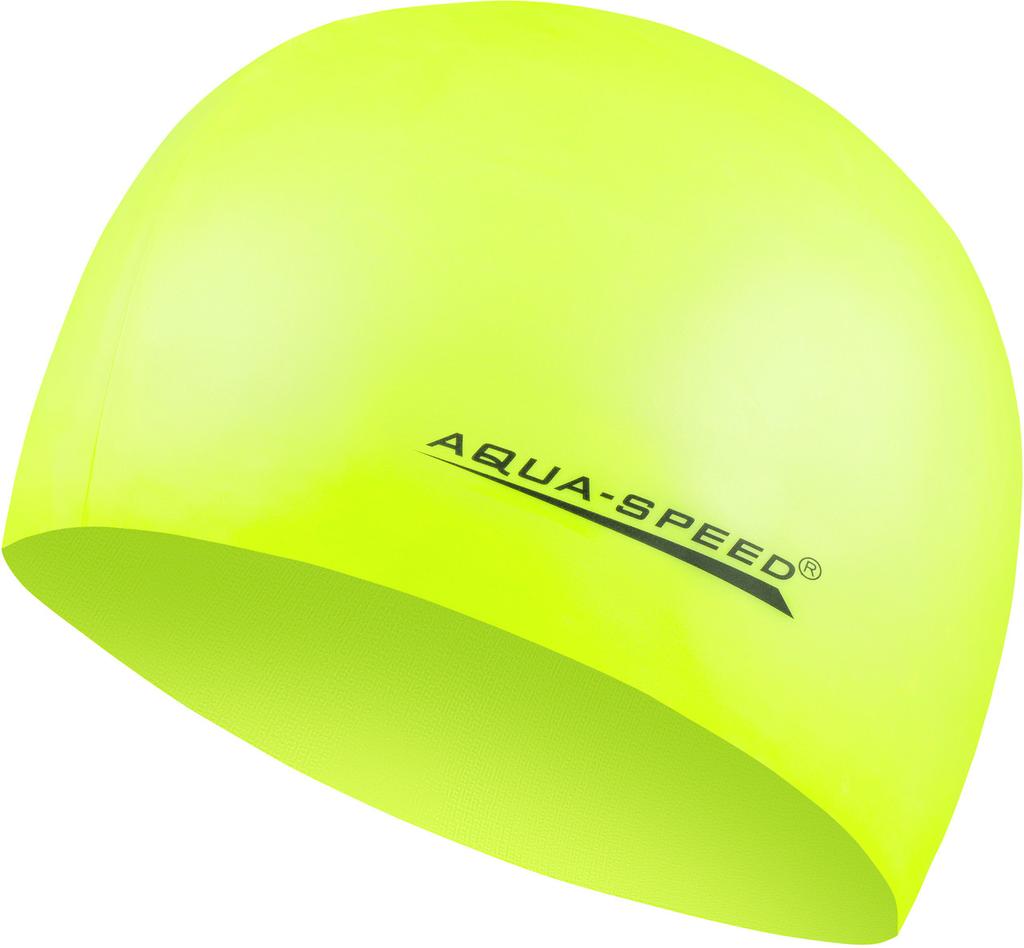 Шапка для плавання Aqua Speed ​​MEGA 100-18 лимонний Уні OSFM (Оригінал)