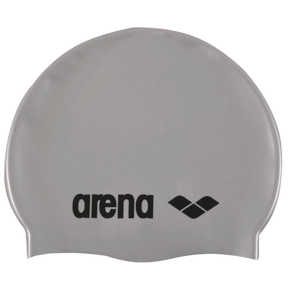 [91662-051] Шапка для плавання Arena CLASSIC SILICONE срібляста Уні OSFM 91662-051 (Оригінал)