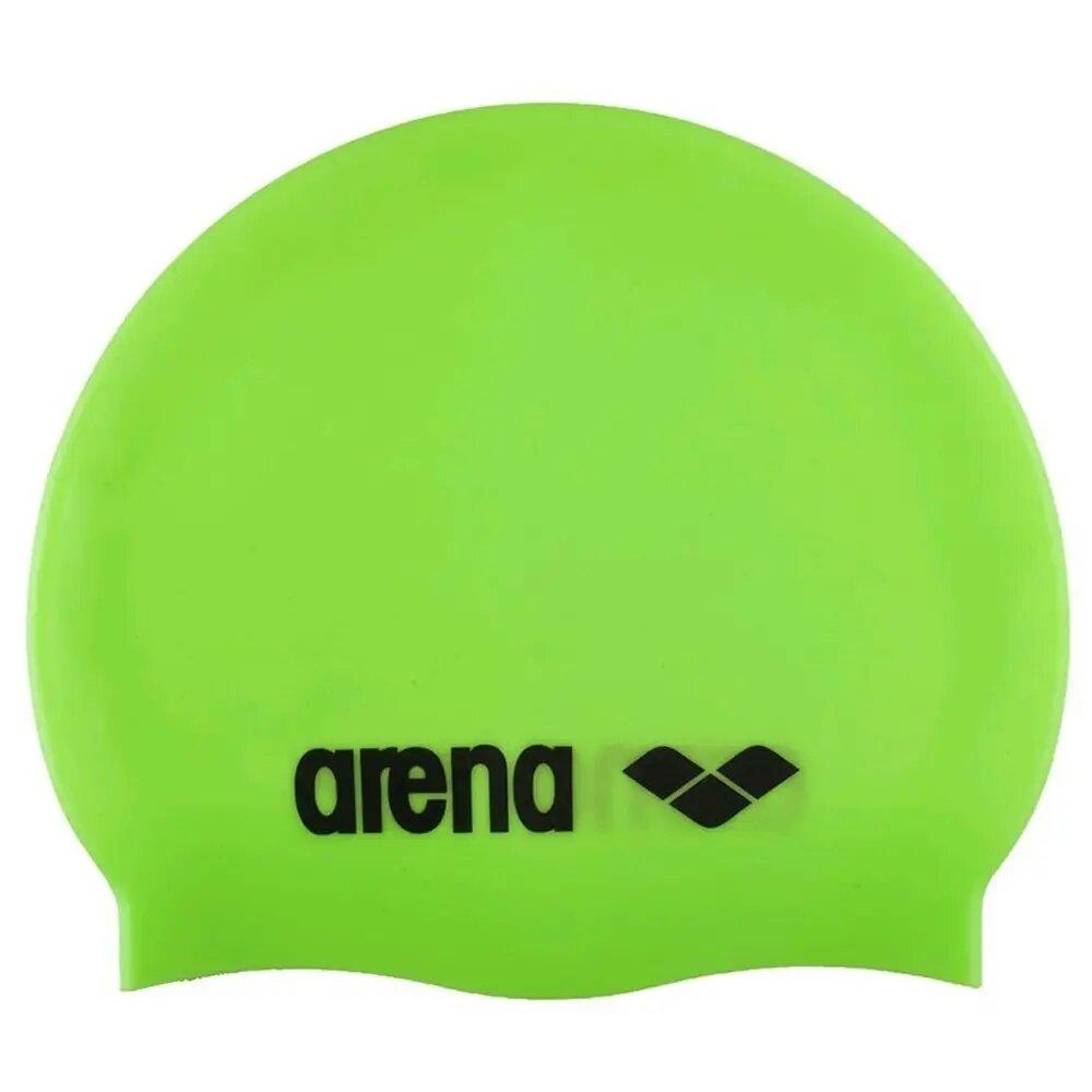 [91662-065] Шапка для плавання Arena CLASSIC SILICONE салатовий Уні OSFM 91662-065 (Оригінал)