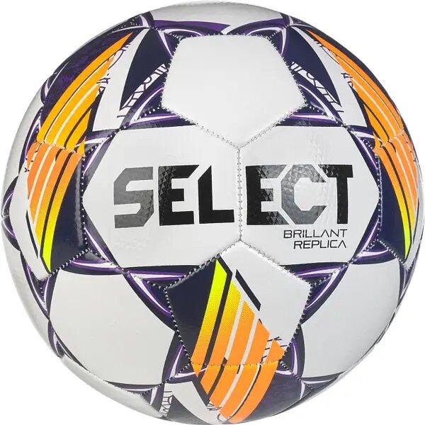 [099488-096/05] М'яч футбол Select Brillant Replica v24 №5 білий-фіолетовий 099488-096 (Оригінал)