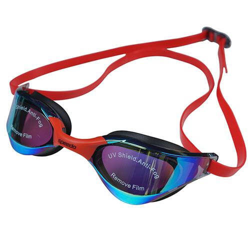 Окуляри для плавання Speedo Fastskin Pure Focus Mirror червоний, чорний УНІ OSFM 8-091026W/R