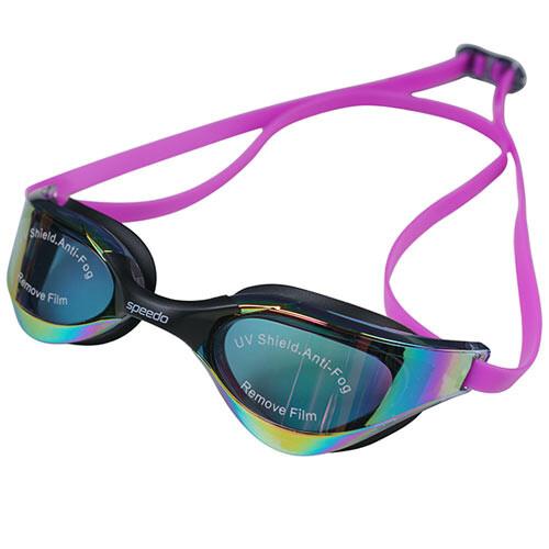 Окуляри для плавання Speedo Fastskin Pure Focus Mirror чорний, рожевий УНІ OSFM 8-091026W/BKP