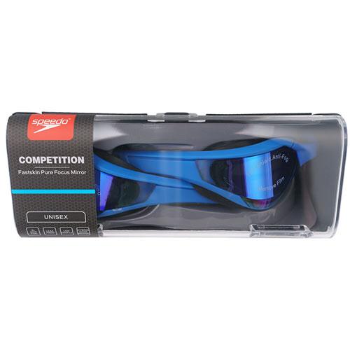 Окуляри для плавання Speedo Fastskin Pure Focus Mirror синій Уні OSFM 7-081028W/BL