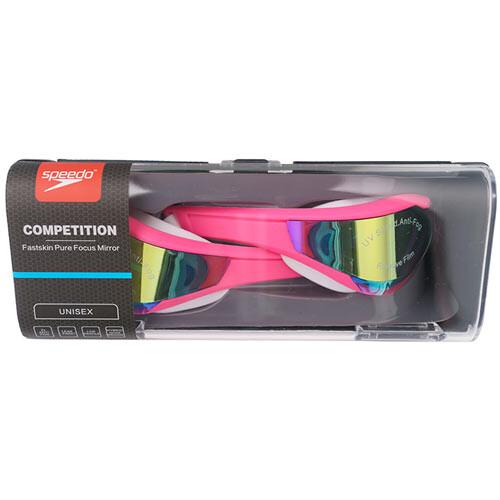 Окуляри для плавання Speedo Fastskin Pure Focus Mirror рожевий УНІ OSFM 7-081028W/P