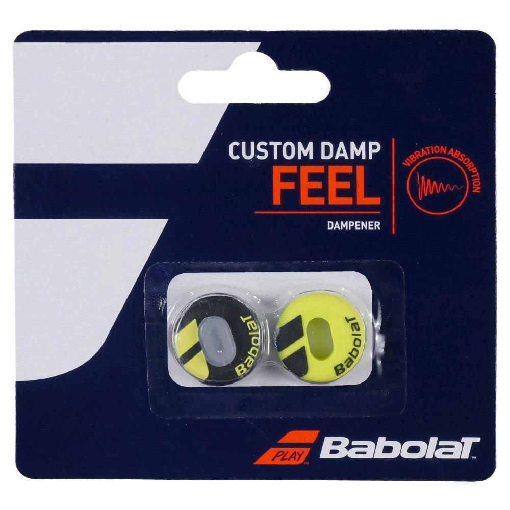 Віброгасники Babolat Custom Damp x2 black/yellow 700040-145
