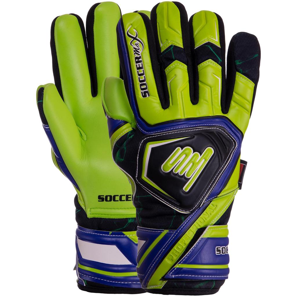 Рукавички воротарські професійні SOCCERMAX GK-014