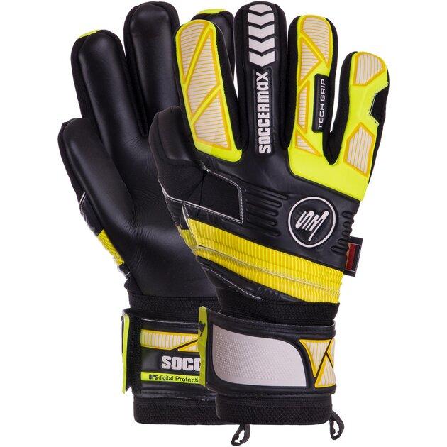 Рукавички професійні воротарські SOCCERMAX GK-019