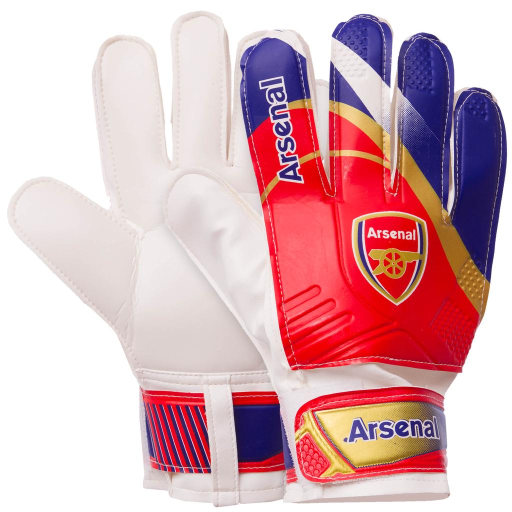 Рукавички воротарські дитячі BALLONSTAR із символікою футбольного клубу ARSENAL FB-0187-6