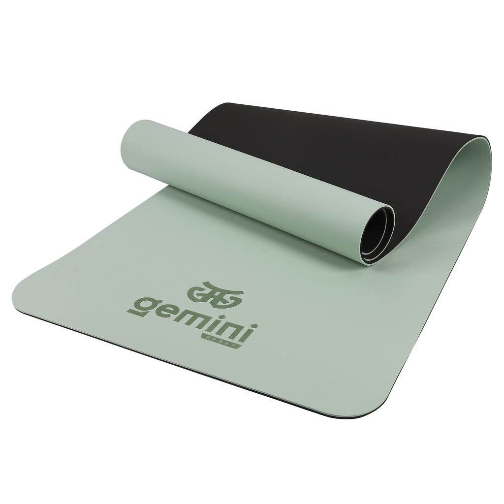 [GE-60032] Килимок для фітнесу та йоги Gemini Sport TPE+TC 6мм GE-60032
