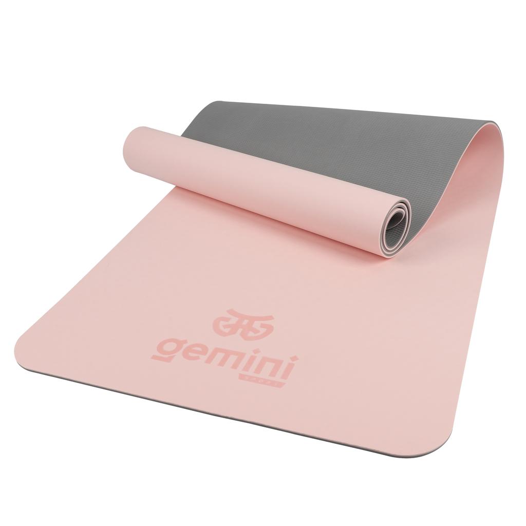 [GE-60033] Килимок для фітнесу та йоги Gemini Sport TPE+TC 6мм GE-60033
