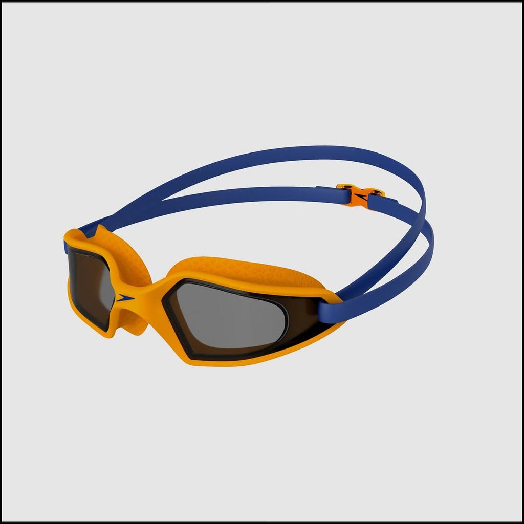 Окуляри для плавання Speedo HYDROPULSE GOG JU синій, помаранчевий Дит OSFM 8-12270D659 (Оригінал)