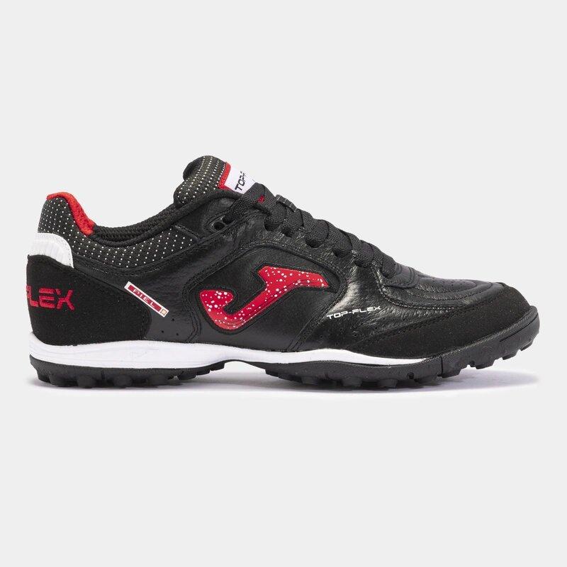 [TOPW2401TF-43] Сороконіжки Joma TOP FLEX шкіряний чорний червоний 43 розмір Чоловік TOPW2401TF (Оригінал)