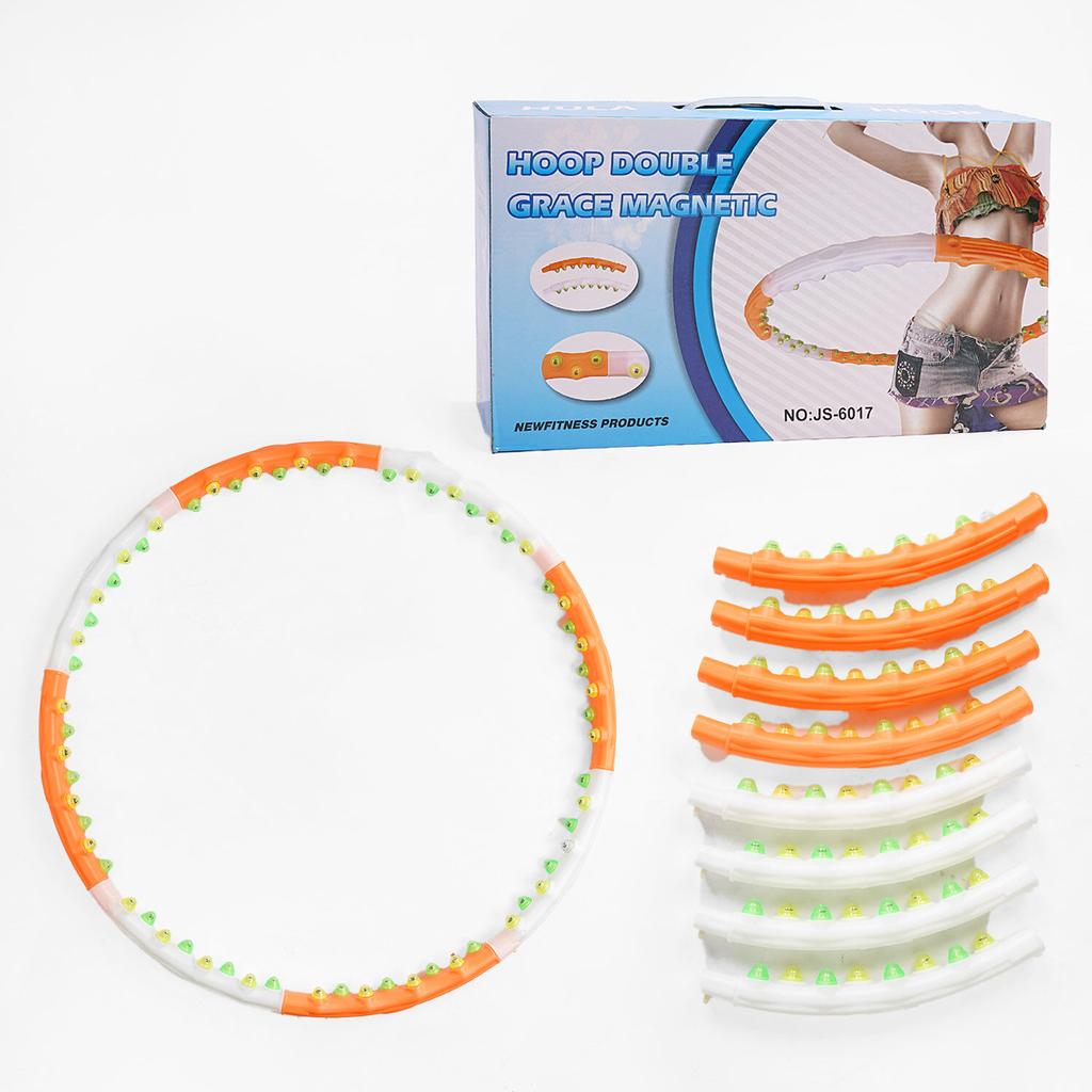 [JS-6017] Обруч масажний Хула Хуп Hula Hoop JS-6017 8 секцій