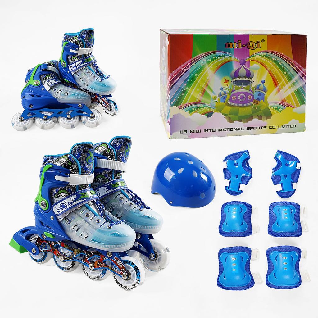 Набір роликів Best Roller розмір 39-43 біло-синій 9678-31