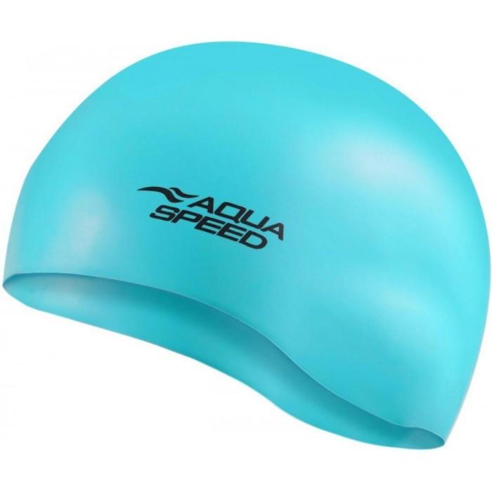 Шапка для плавання Aqua Speed ​​MONO 6190 блакитний Уні OSFM (Оригінал) 111-02