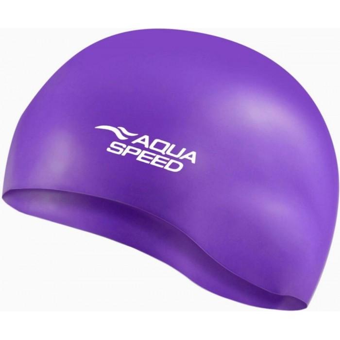 Шапка для плавання Aqua Speed ​​MONO 6193 Фіолетовий Уні OSFM (Оригінал) 111-09