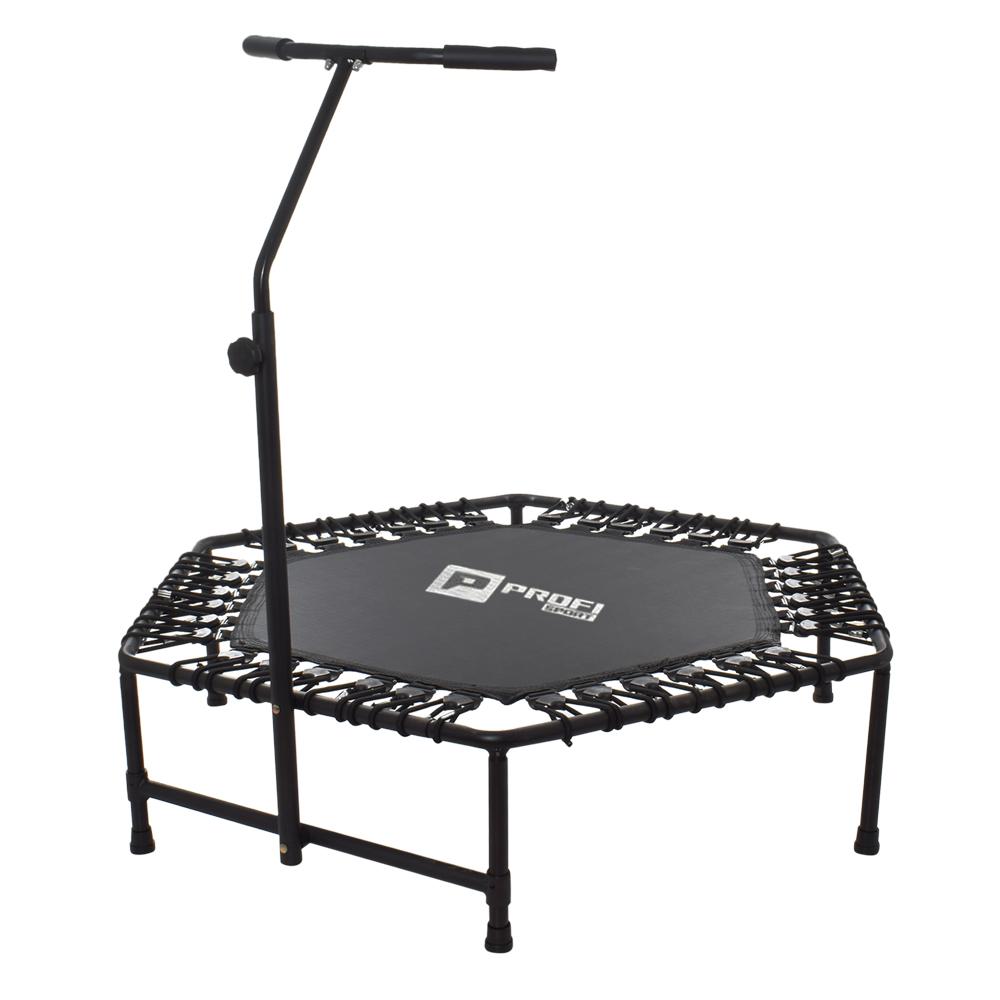 [MS 3256] Батут для фітнесу з ручкою Profi Sport 125см чорний MS 3256 (Чорний)