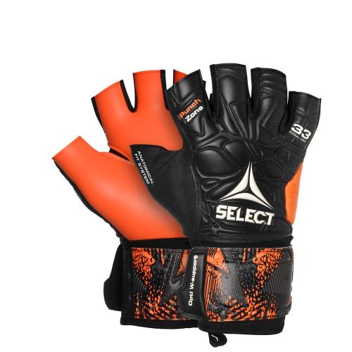 [609330-201] Рукавички воротарські Select GOALKEEPER GLOVES FUTSAL LIGA 33 чорний, оранжевий 609330-201 (Оригінал) (8)