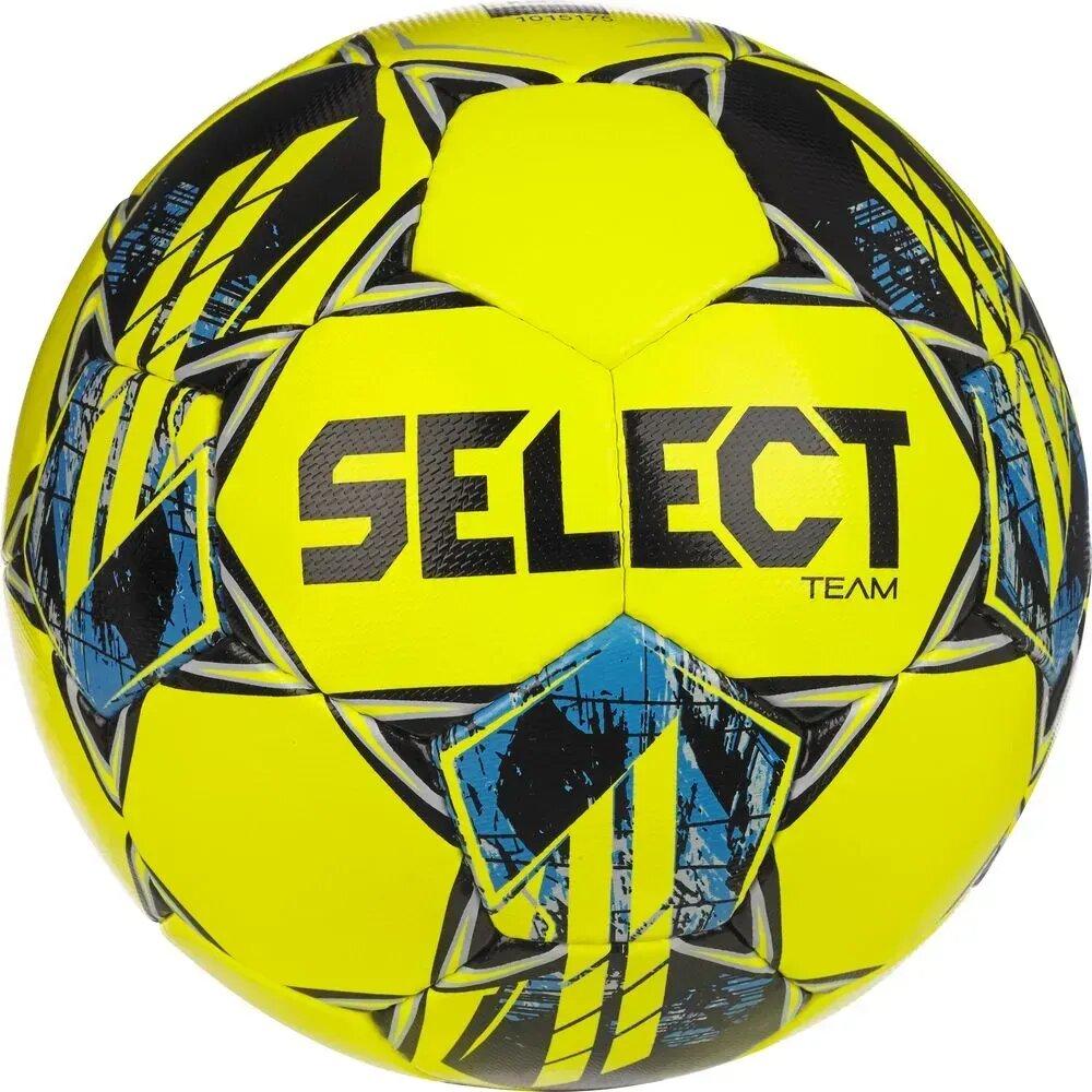 [086556-007] М'яч футбол Select Team №5 жовтий-синій 086556-007 (Оригінал)