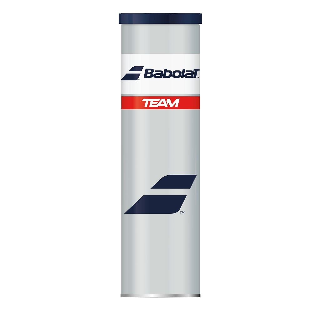 М'ячі для тенісу Babolat Team box 4b 4 шт. 502035-113 (Оригінал)