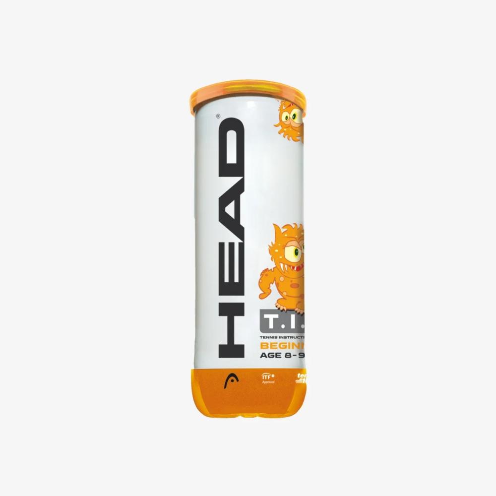 М'ячі для тенісу Head TIP Orange 3B банку 3шт. 578123 (Оригінал)