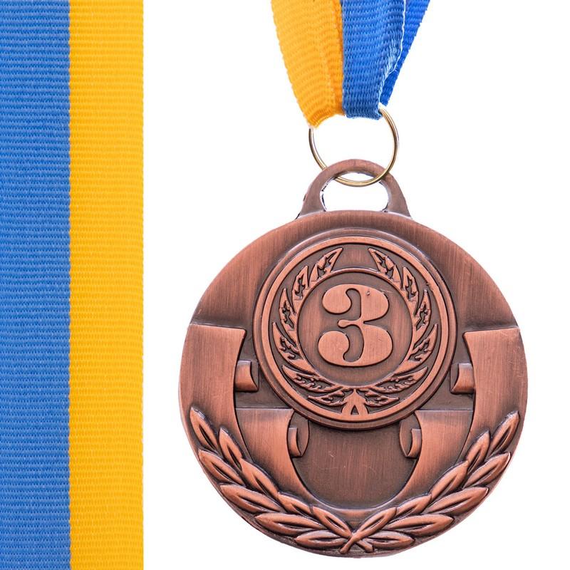 Медалі зі стрічкою 3 місце 5см C-4842-3