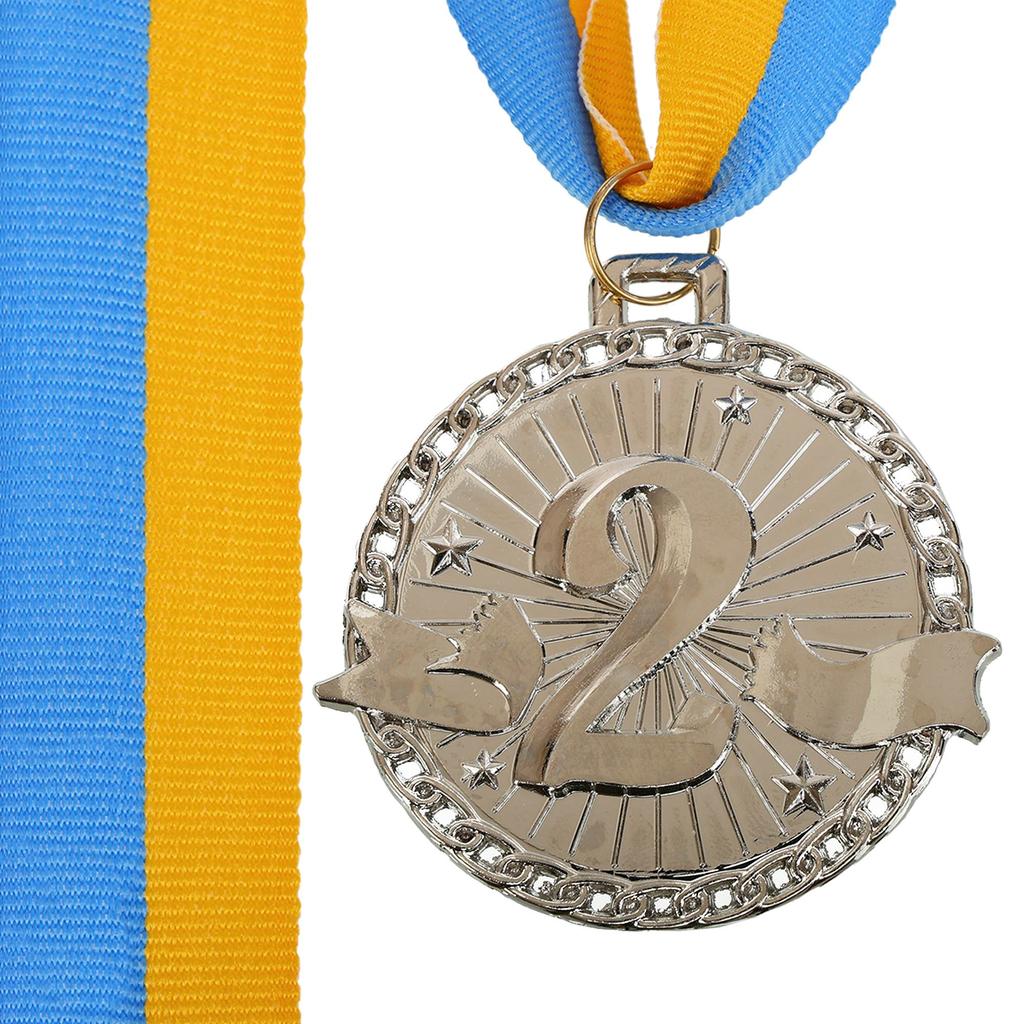 Медалі зі стрічкою 2 місце 6см C-0643-2