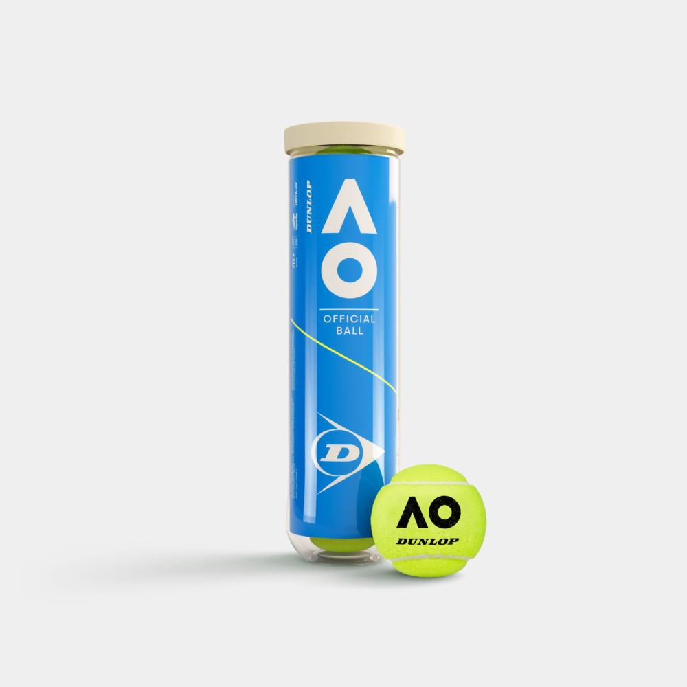М'ячі для тенісу Dunlop Australian Open 4B (Оригінал) 601602