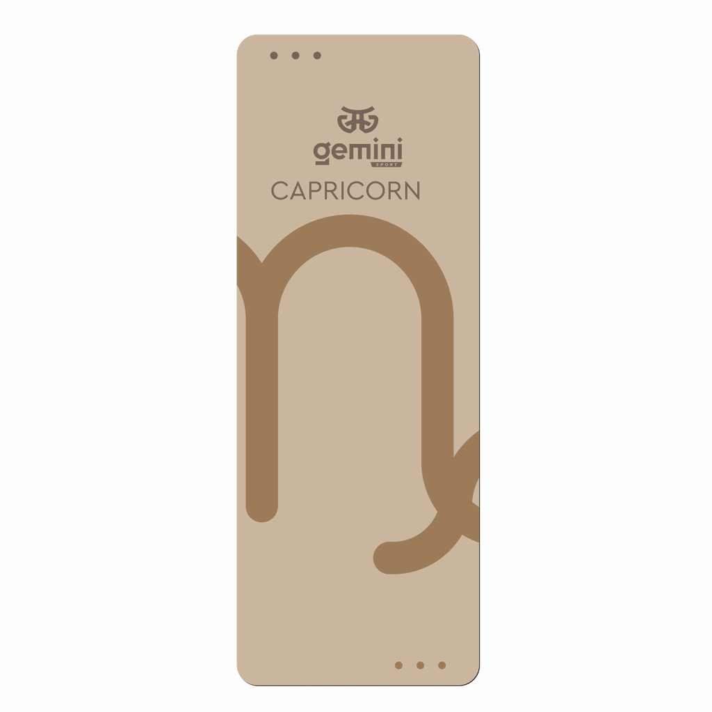 Килимок для йоги каучуковий поліуретан Pro Zodiac CAPRICORN Gemini Sport Pro Козоріг 183см*68см*5мм PUY-4900-7