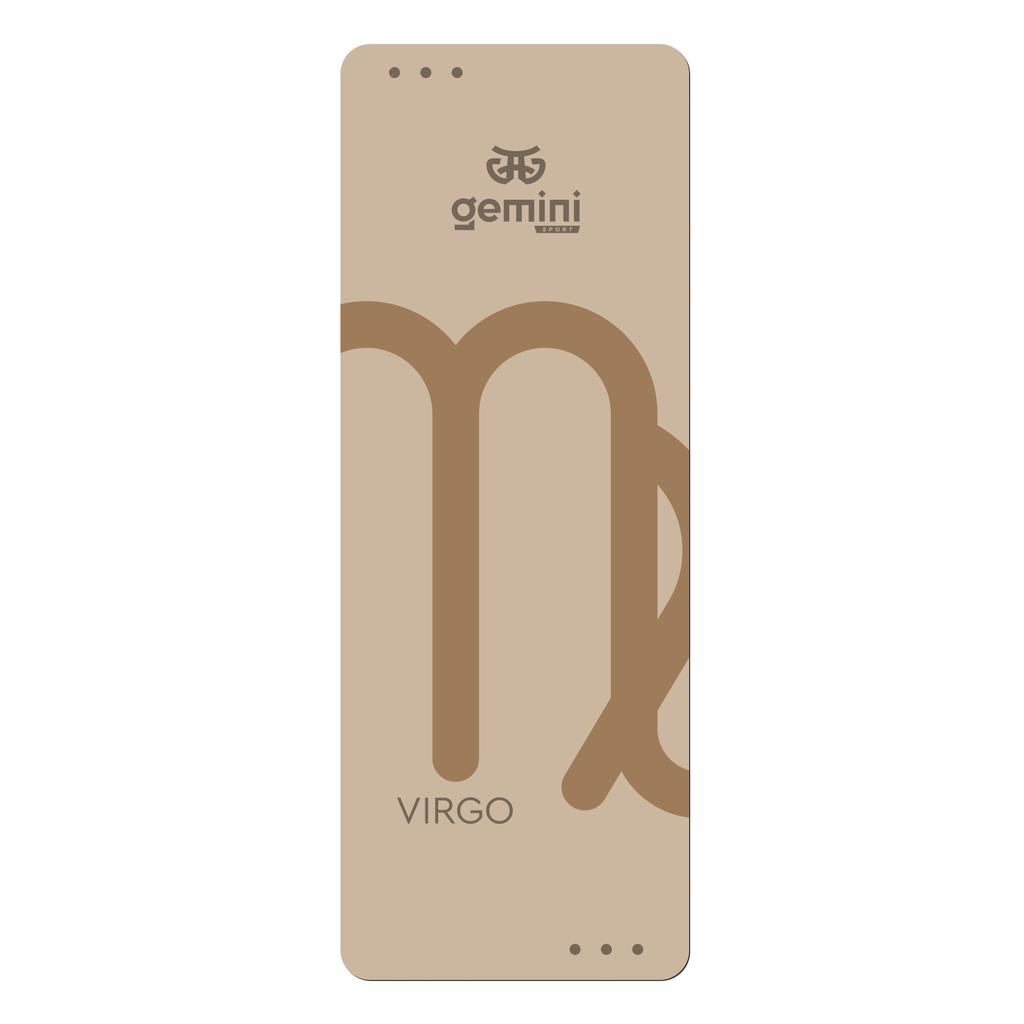 Килимок для йоги каучуковий поліуретан Pro Zodiac VIRGO  Gemini Sport Pro Діва 183см*68см*5мм PUY-4900-10