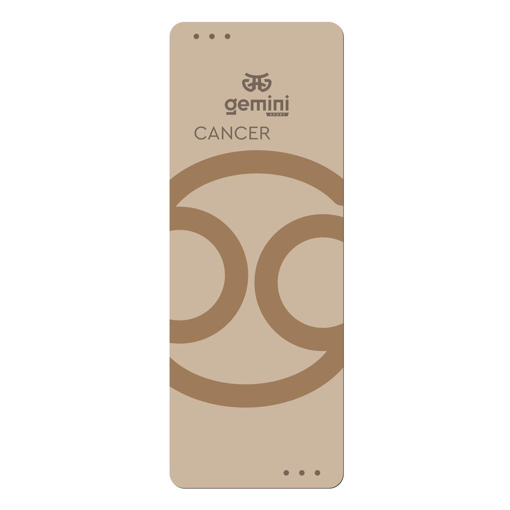 Килимок для йоги каучуковий поліуретан Pro Zodiac CANCER Gemini Sport Pro Рак 183см*68см*5мм PUY-4900-12