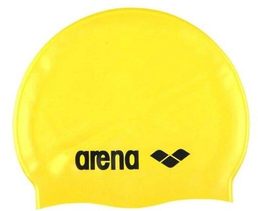 [91662-035] Шапка для плавання Arena CLASSIC SILICONE жовтий Уні OSFM 91662-035 (Оригінал)