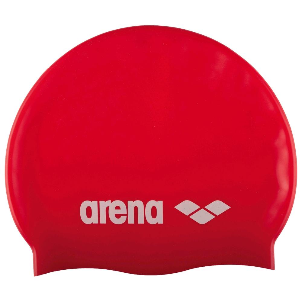 Шапка для плавання Arena CLASSIC SILICONE червоний Уні OSFM 91662-044 (Оригінал)