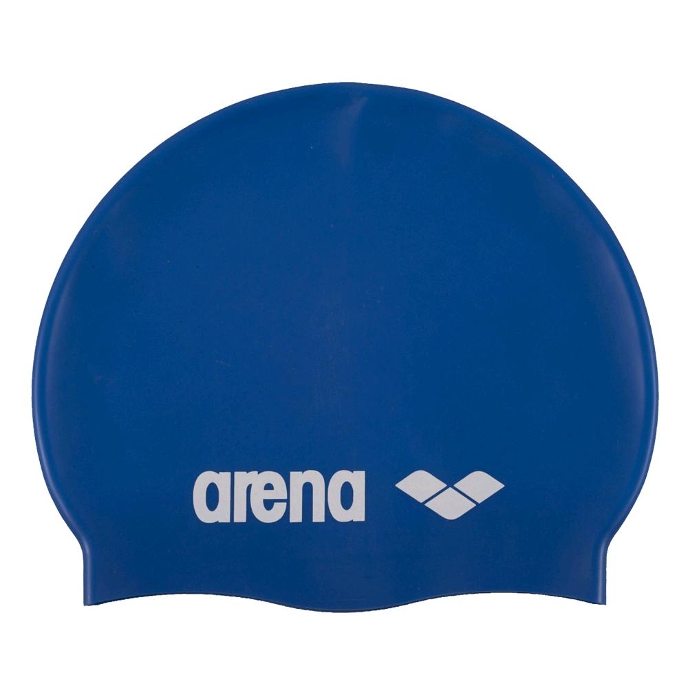 [91662-077] Шапка для плавання Arena CLASSIC SILICONE синій Уні OSFM 91662-077 (Оригінал)