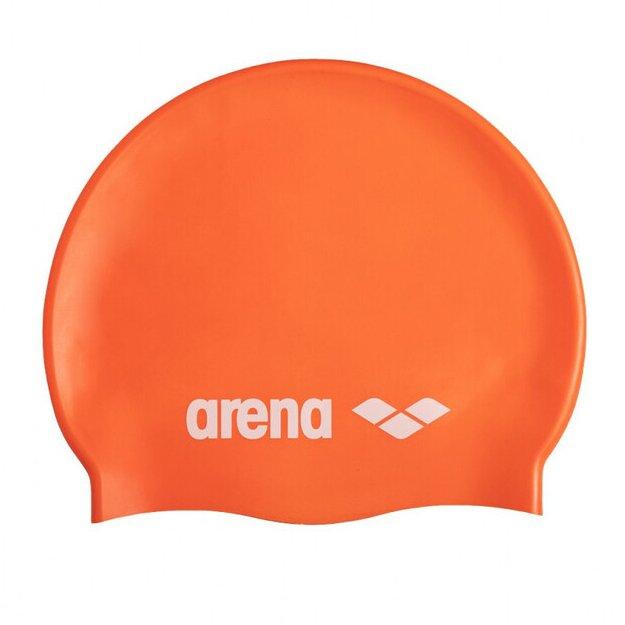 [91662-106] Шапка для плавання Arena CLASSIC SILICONE помаранчевий OSFM 91662-106 (Оригінал)