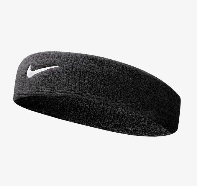[N.NN.07.010.OS] Пов'язка на голову Nike SWOOSH HEADBAND Чорний N.NN.07.010.OS (Оригінал)