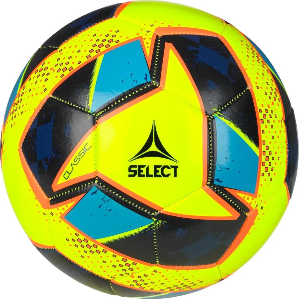М'яч футбольний SELECT FB Classic 4 v24 Жовтий 099589-526/4 (Оригінал)