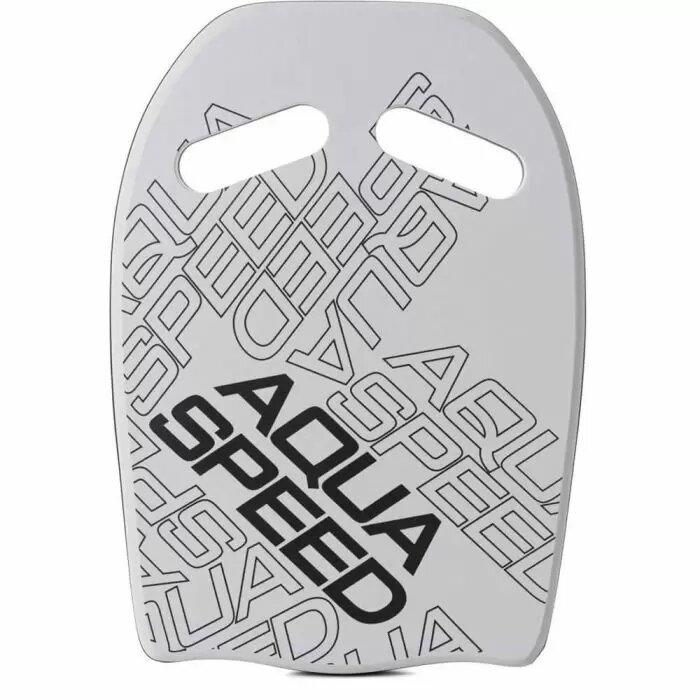[539-26] Дошка для плавання Aqua Speed WAVE KICKBOARD 3980 сіра 43×28×3,6 см (Оригінал) 539-26