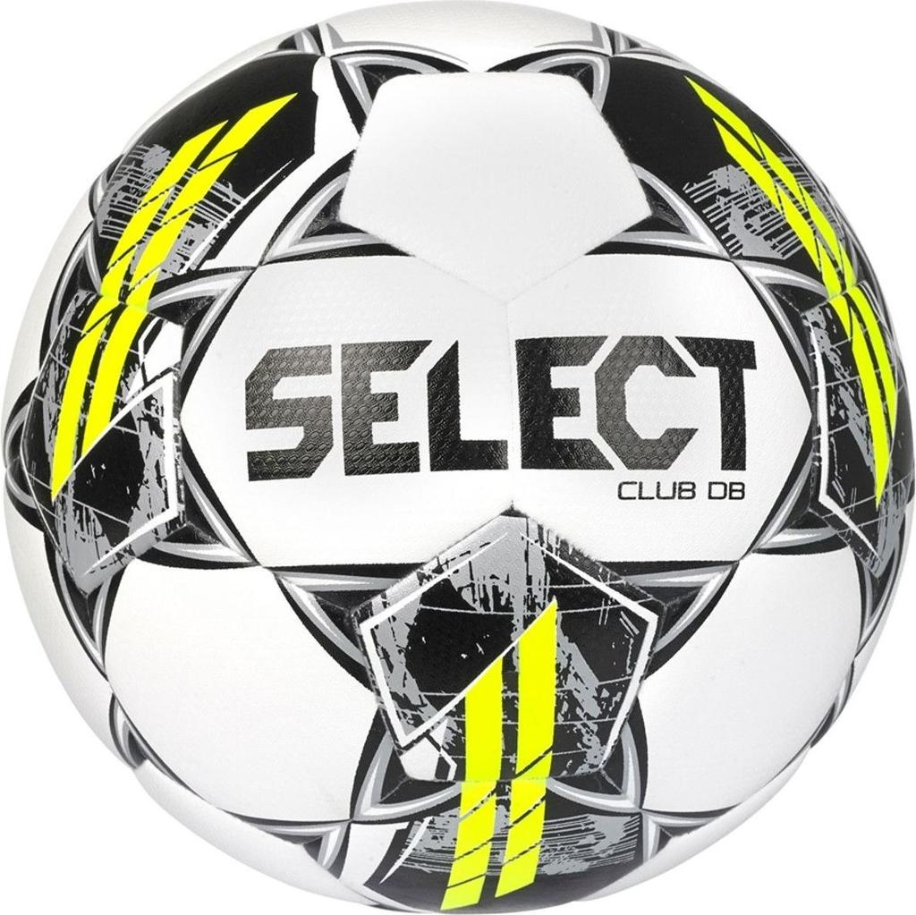 М'яч футбол Select SELECT FB Club DB V23 №5 білий-сірий 086410-045/5 (Оригінал)