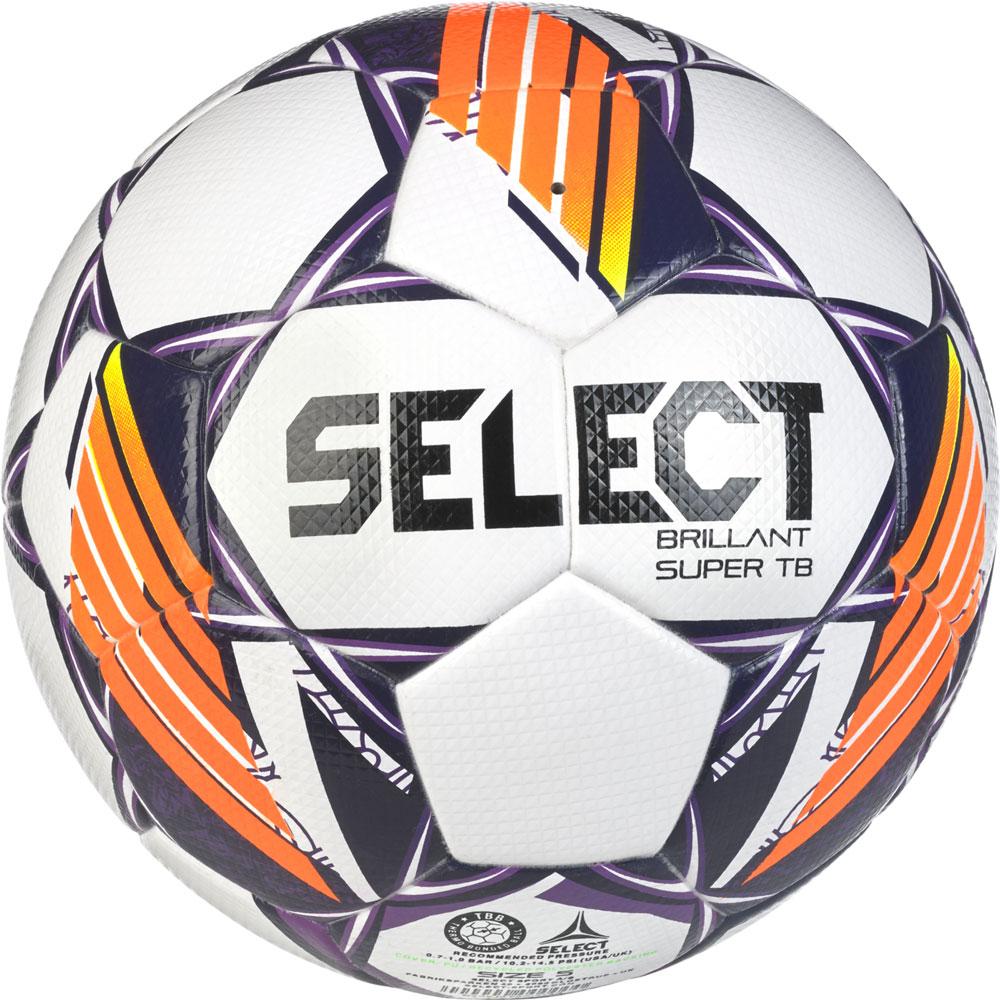 [361598-009] М'яч футбол Select Brillant Super FIFA TB v24 №5 білий-фіолетовий 361598-009 (Оригінал)