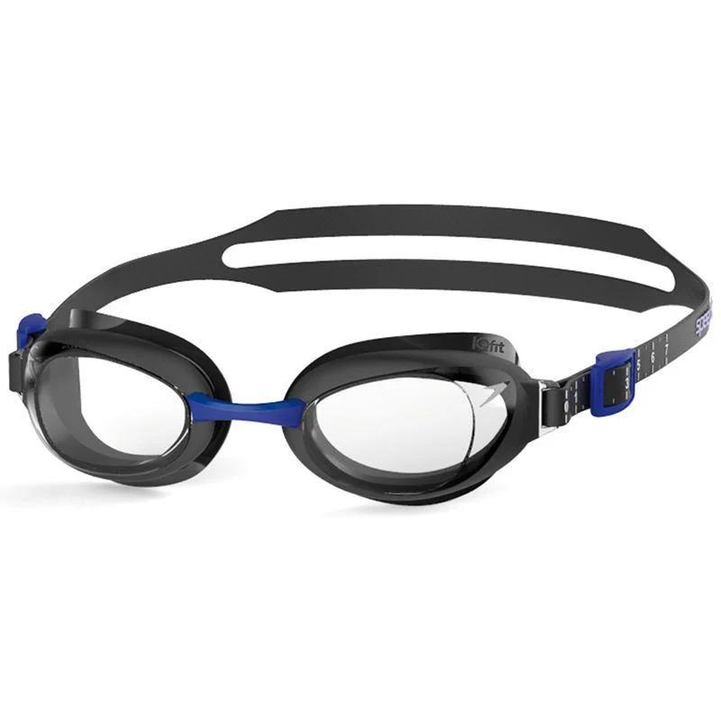 Окуляри для плавання Speedo AQUAPURE GOG AU GREY/CLEAR Сірий, синій OSFM 8-090029123 (Оригінал)