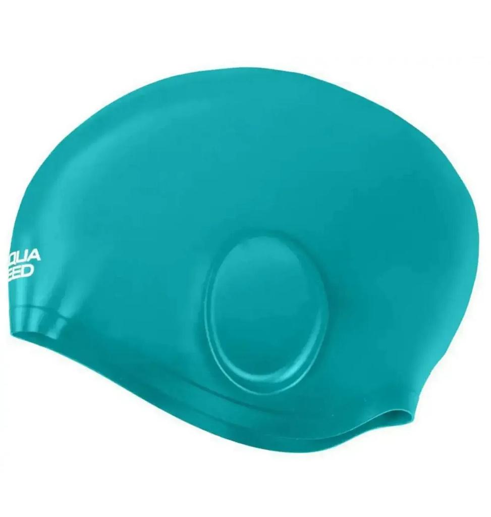 Шапка для плавання Aqua Speed EAR CAP VOLUME 61505 бірюзовий OSFM 284-11 (Оригінал)