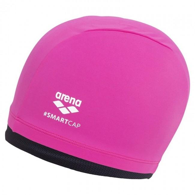 Шапочка для плавання Arena SMARTCAP OSFM Рожево-чорний Жіноча 004401-500 (Оригінал)