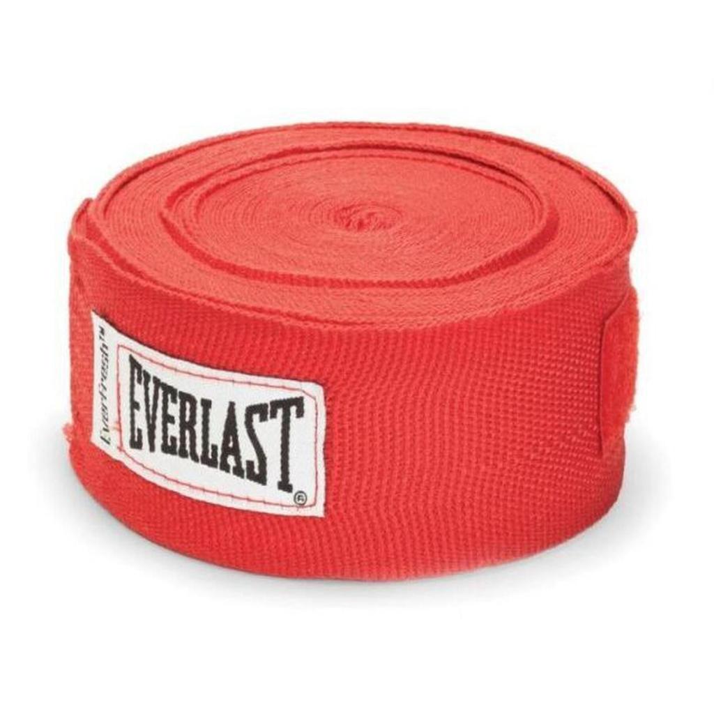 [723771-71-4] Бинти боксерські Everlast PRO STYLE HAND WRAPS 180 X2 червоні універсальні 180 дюймів (457,2 см) (Оригінал) 723771-71-4