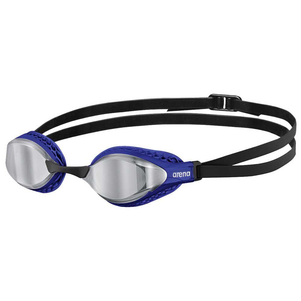 Окуляри для плавання Arena AIR-SPEED MIRROR синій, чорний Уні OSFM 003151-103 (Оригінал)