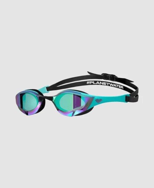 [006870-180] Плавальні окуляри Arena COBRA EDGE SWIPE MIRROR смарагдові, унісекс OSFM 006870-180 (Оригінал)