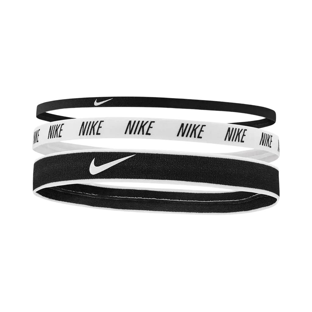 [N.000.2548.930.OS] Пов'язки на голову Nike Mixed Width Headbands 3PK білий, чорний, універсальний (One Size) N.000.2548.930.OS (Оригінал)