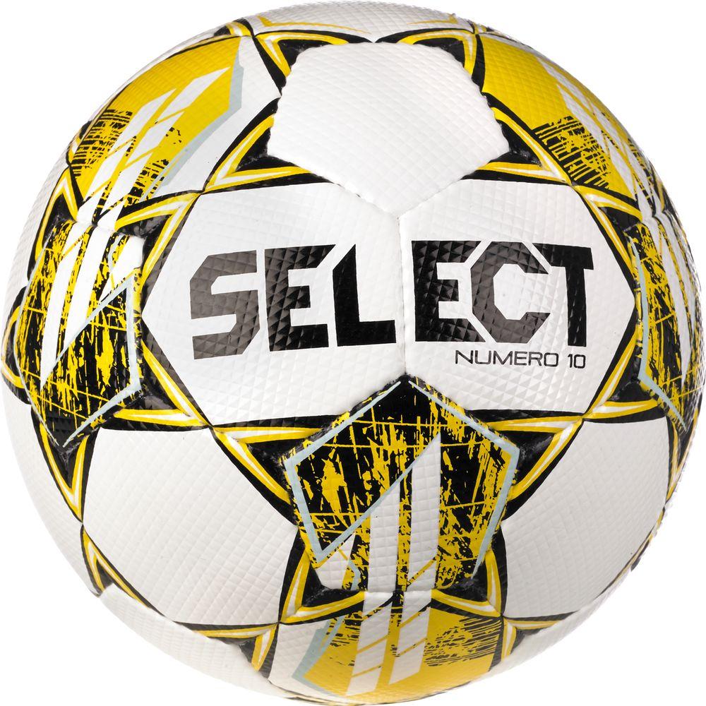 Футбольний м'яч Select NUMERO 10 v23 біло-жовтий №4 (Оригінал) 057405-345