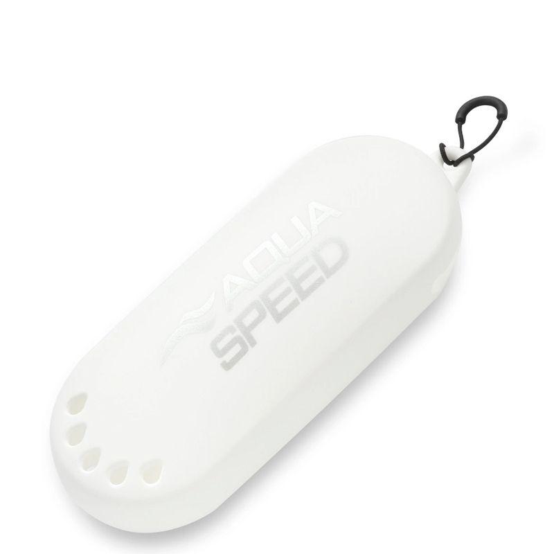 [633-05] Чохол для окулярів Aqua Speed Silicone Goggle Case OFSM білий універсальний 633-05